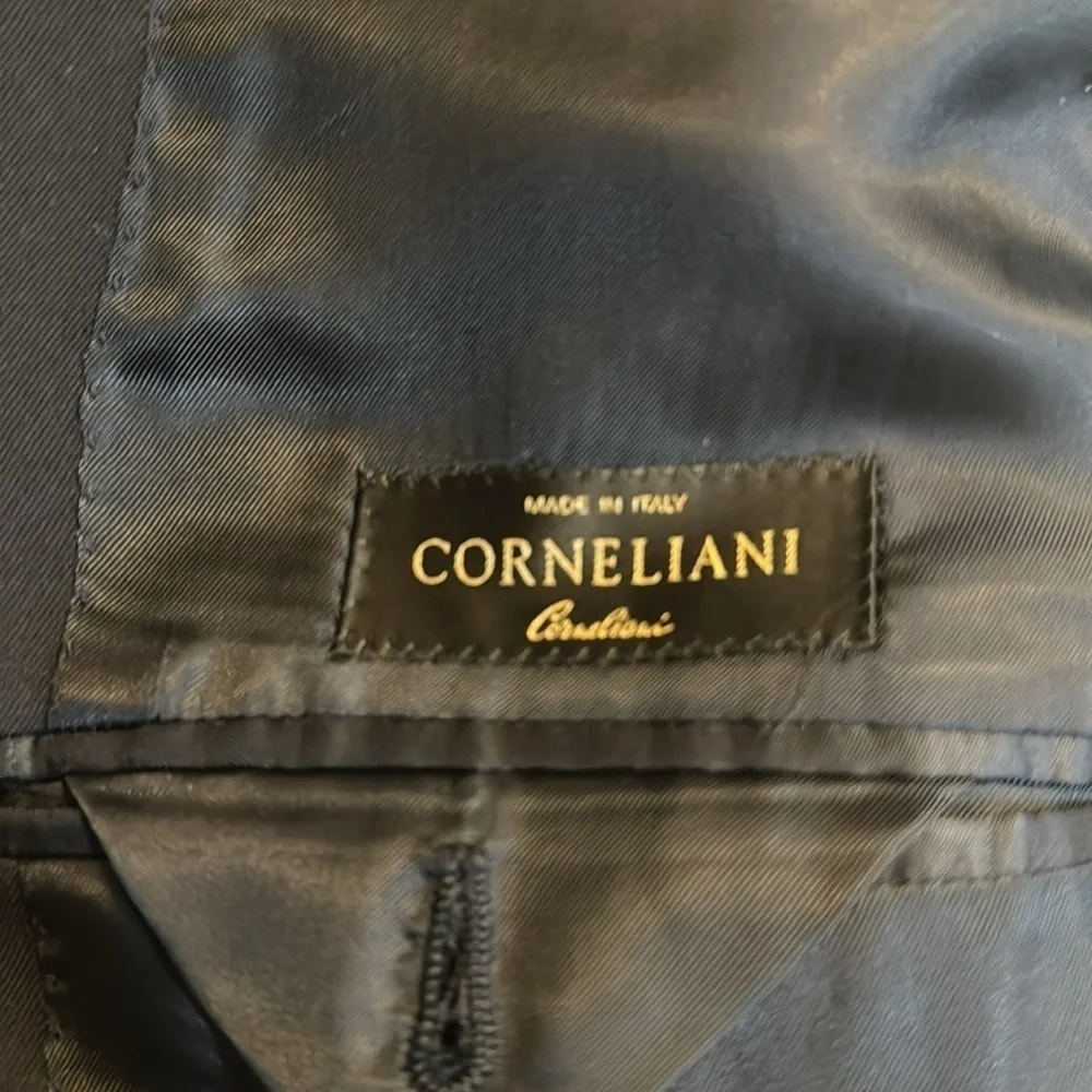 DESIGNER CORNELIANI‎  Fine Quality Black Blazer
